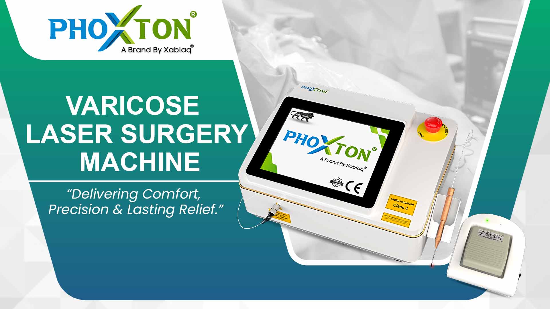 Varicose Laser Surgery Machine Manufacturers in Ahmedabad